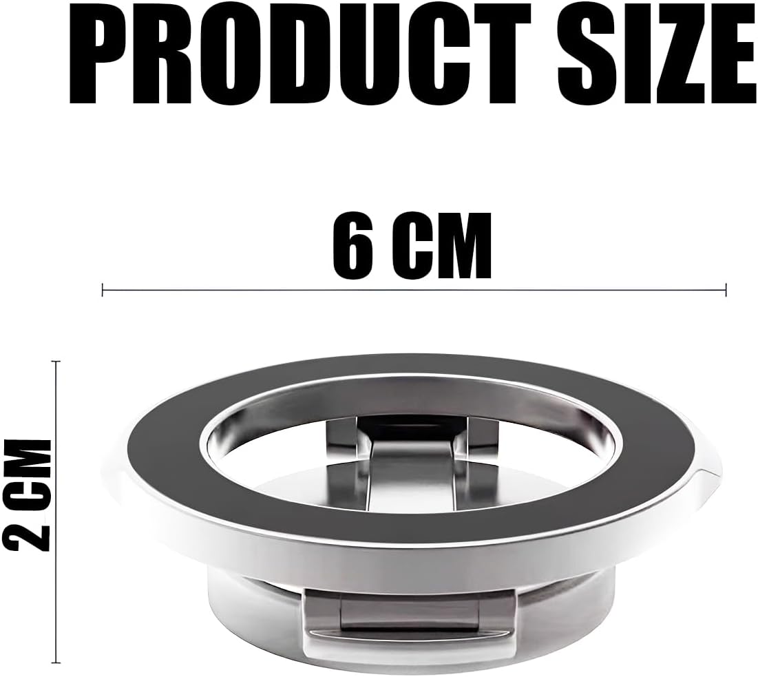 360° Foldable Magnetic Car Phone Holder – Adjustable Mount for All Smartphones