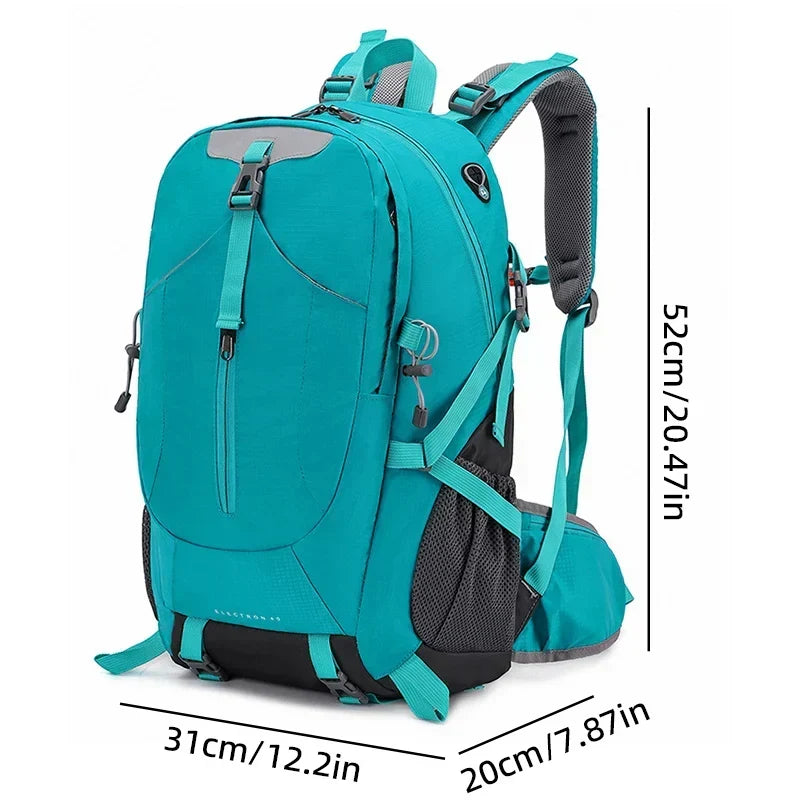 40L Outdoor Travel Backpack with Rain Cover for Hiking, Travel and Everyday Use