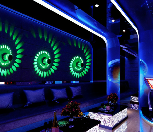 Colorful Spiral Cylinder LED Wall Light – Modern Indoor Lighting
