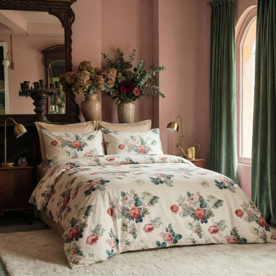 Duvet - Luxury Bedding with Lemon Tree Print