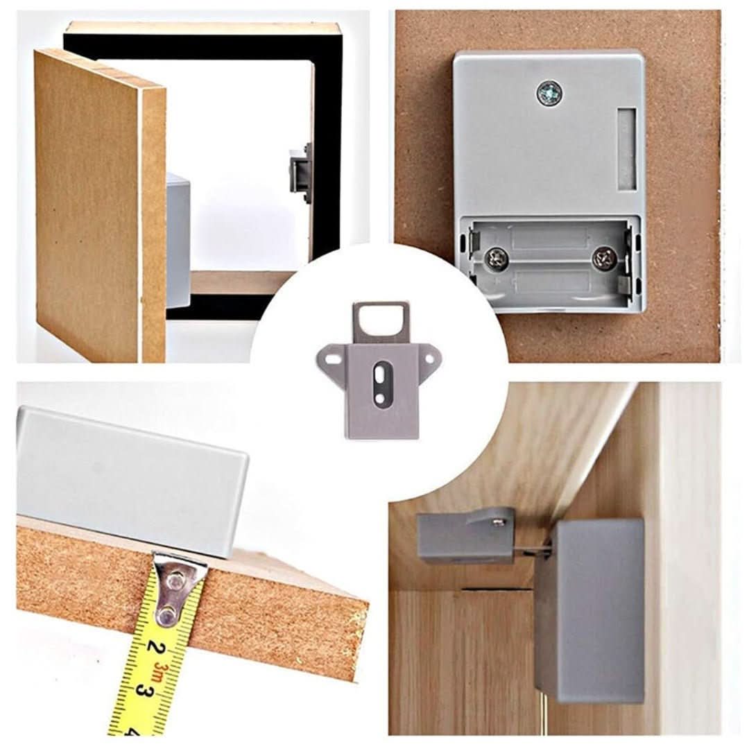 Electronic Drawer Lock with Invisible Sensor Control