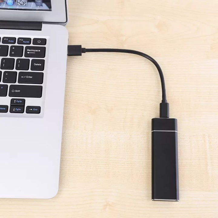 Fast Portable Aluminum External SSD