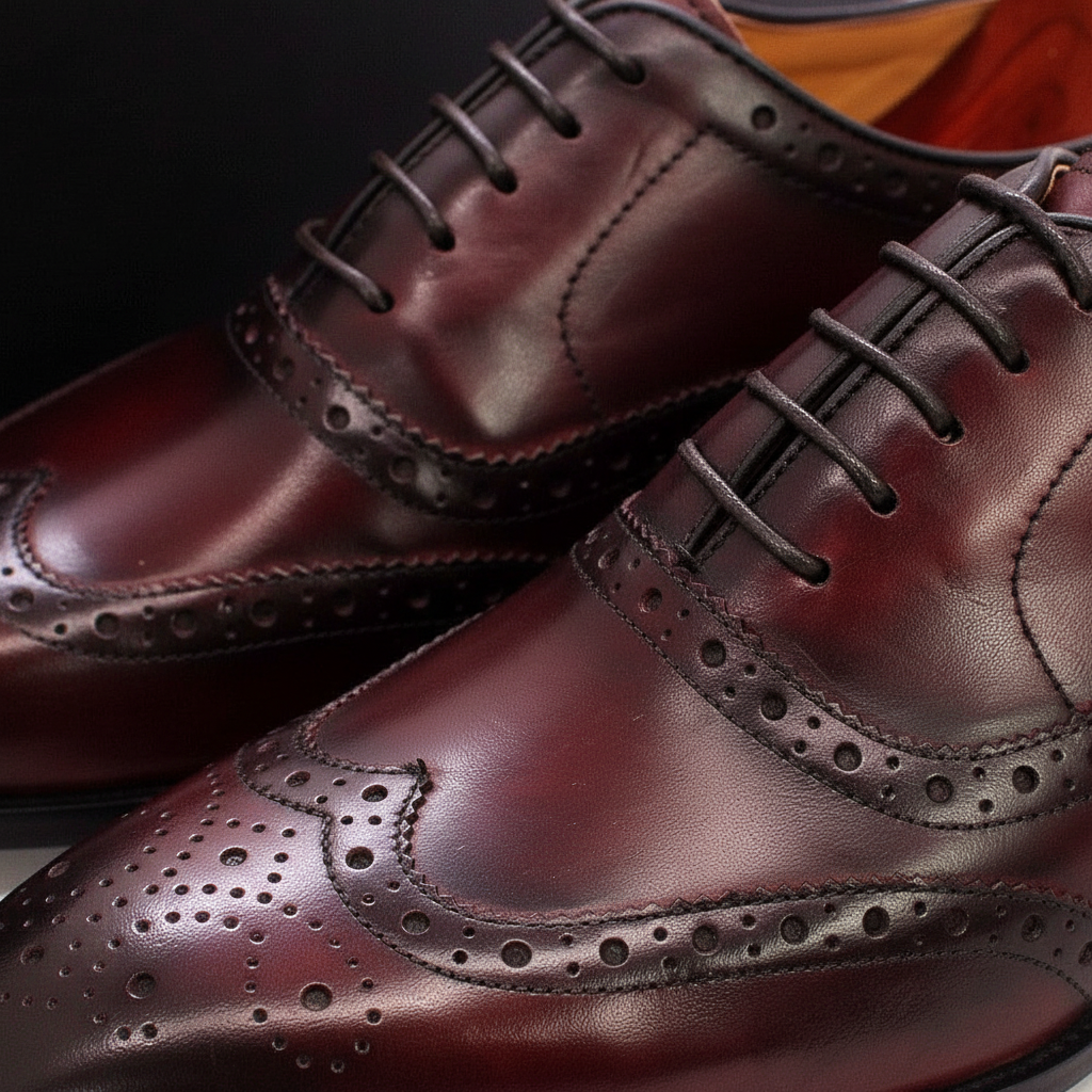 Handmade Men's Oxford Shoes - Clinton