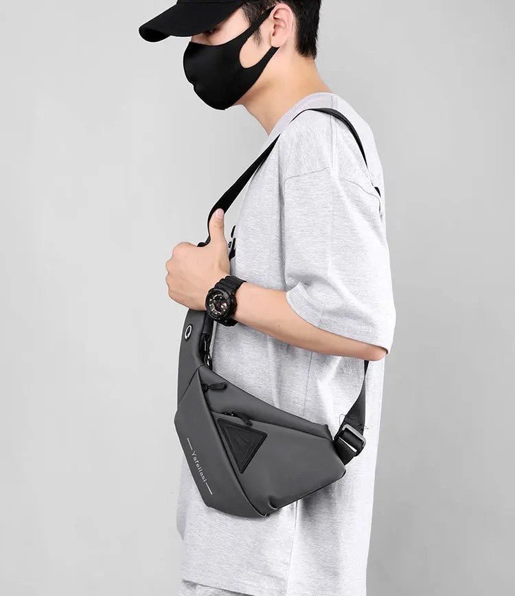 Men's Anti-Theft Crossbody Sling Travel Bag