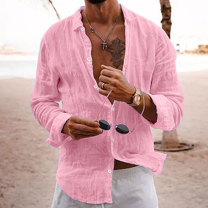 Men's Breathable Lightweight Summer Shirt