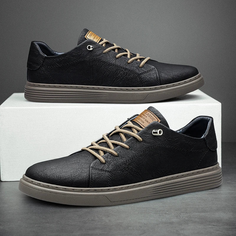 Men's Lace-Up Casual Sneakers
