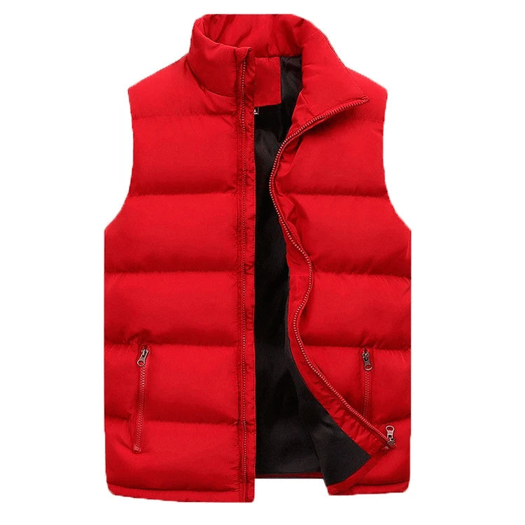 Men's Zip-Up Puffer Vest