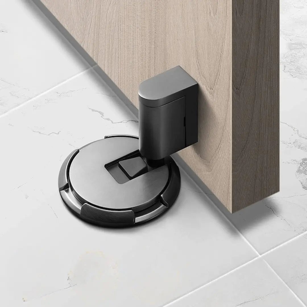No-Drill Magnetic Door Stopper with Strong Hold