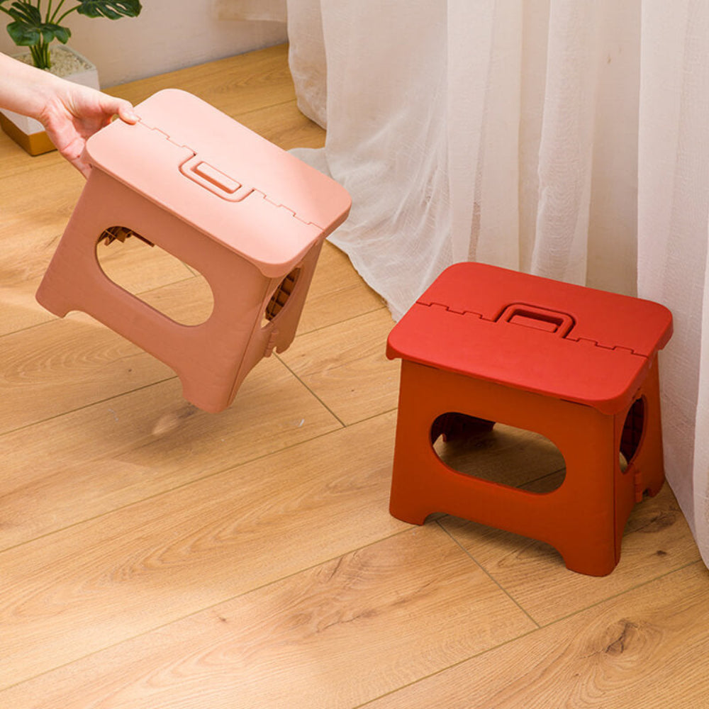 Portable Foldable Step Stool with Carry Handle