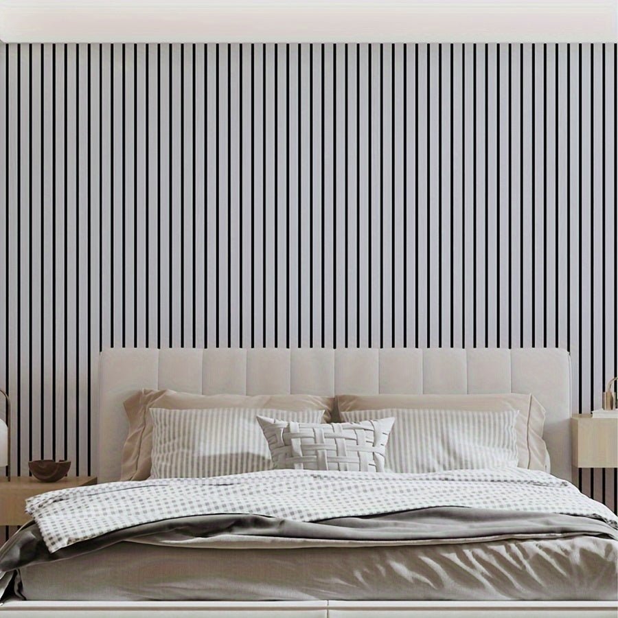 Self-Adhesive 3D Wall Panels with Wood Texture Finish