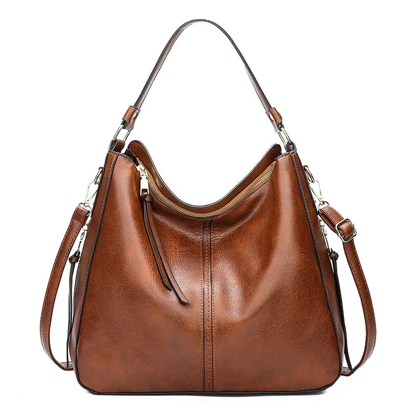 Soft Shoulder Bag with a Timeless Silhouette