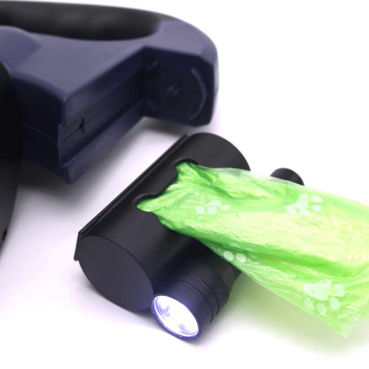 Tangle-Free Double Dog Leash with Flashlight