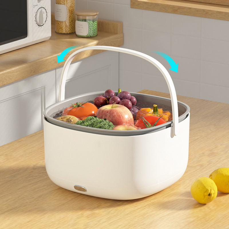 Ultrasonic Fruit & Vegetable Cleaner - Chemical-Free & Fast Cleaning