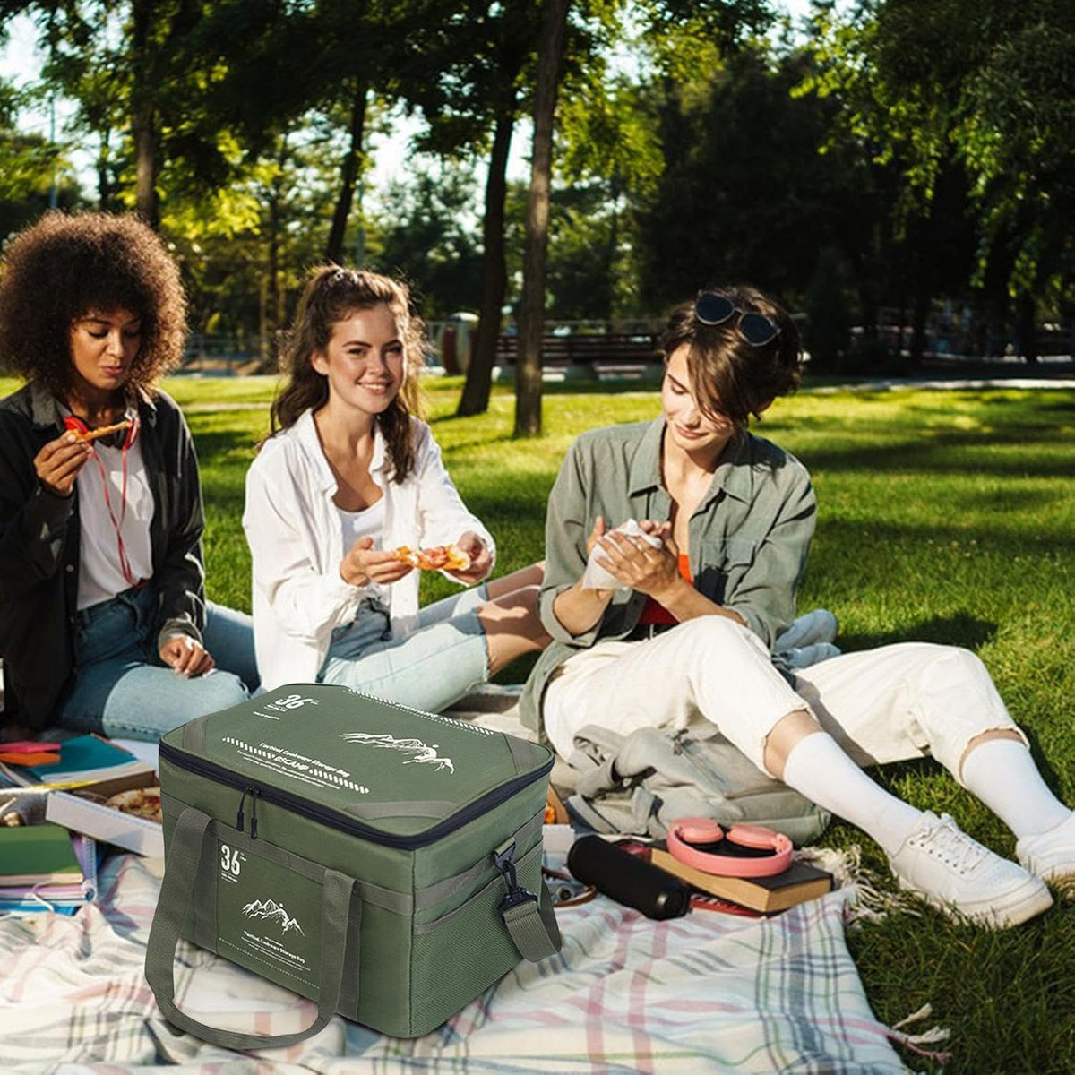 Unisex Camping Duffel Bag – Heavy-Duty Travel Bag with Table Top