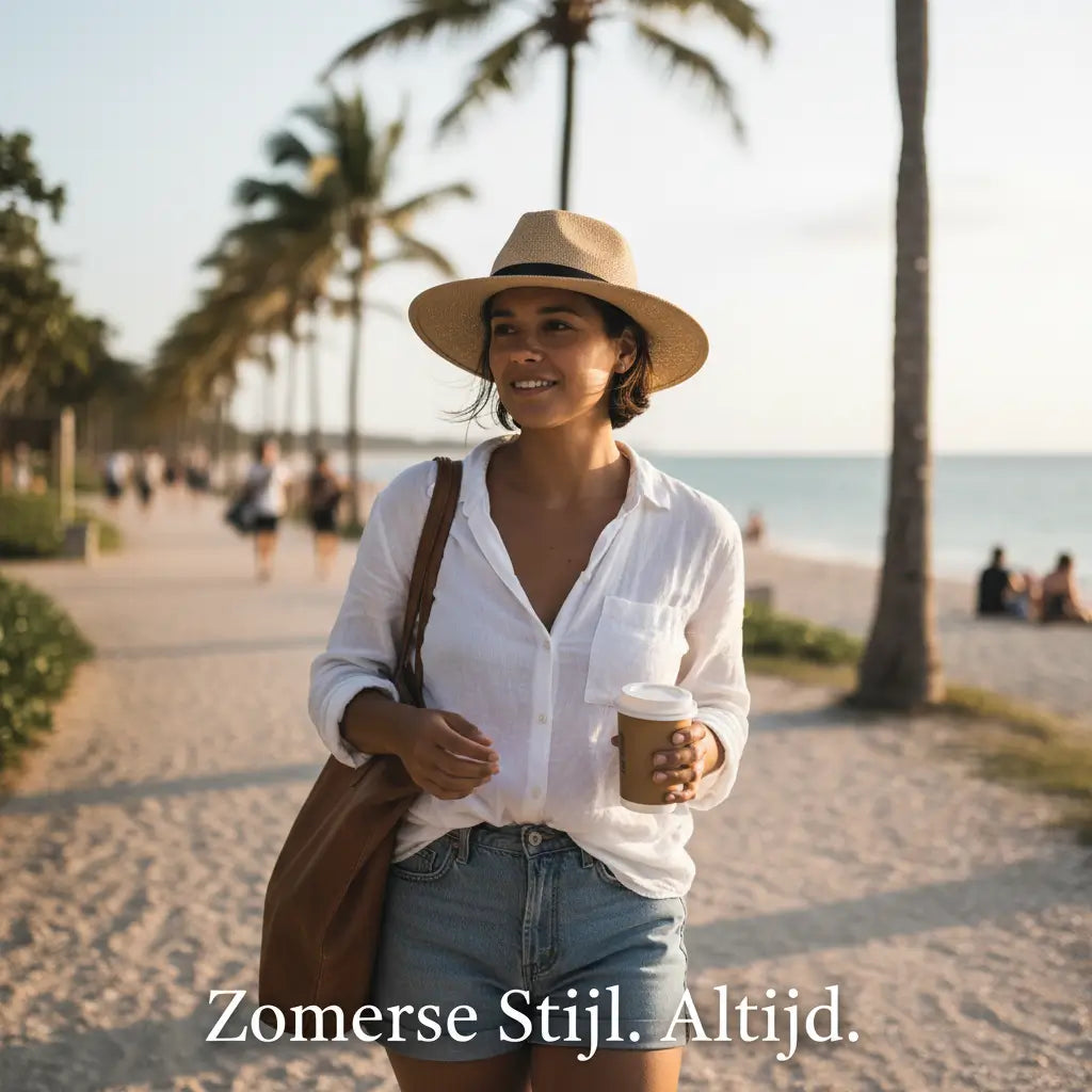 Unisex Classic Panama Hat for Stylish Summer Days