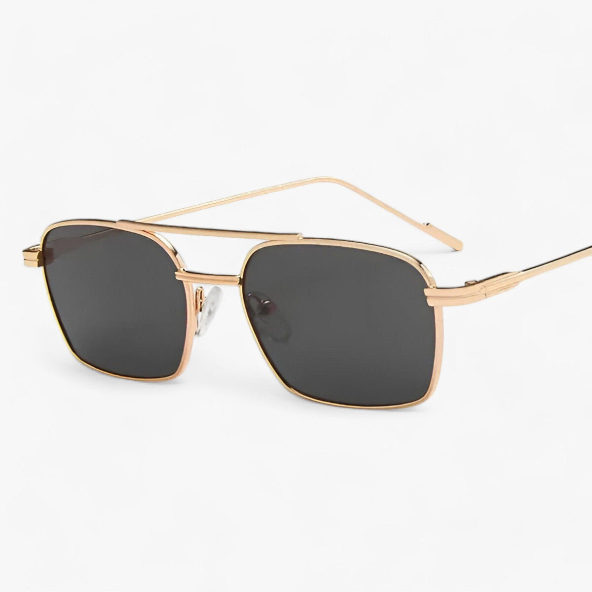 Unisex Vintage Double-Bridge Sunglasses