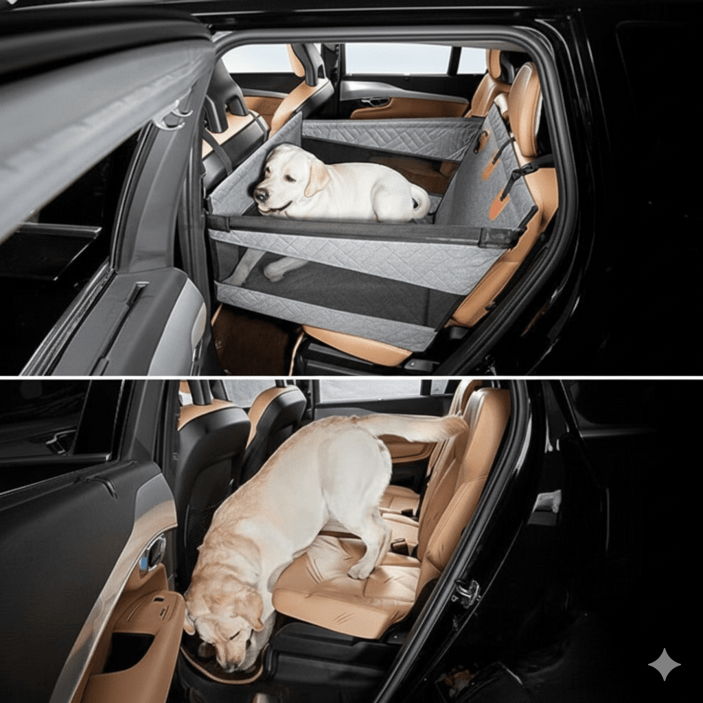 Waterproof Memory Foam Dog Car Seat Mat