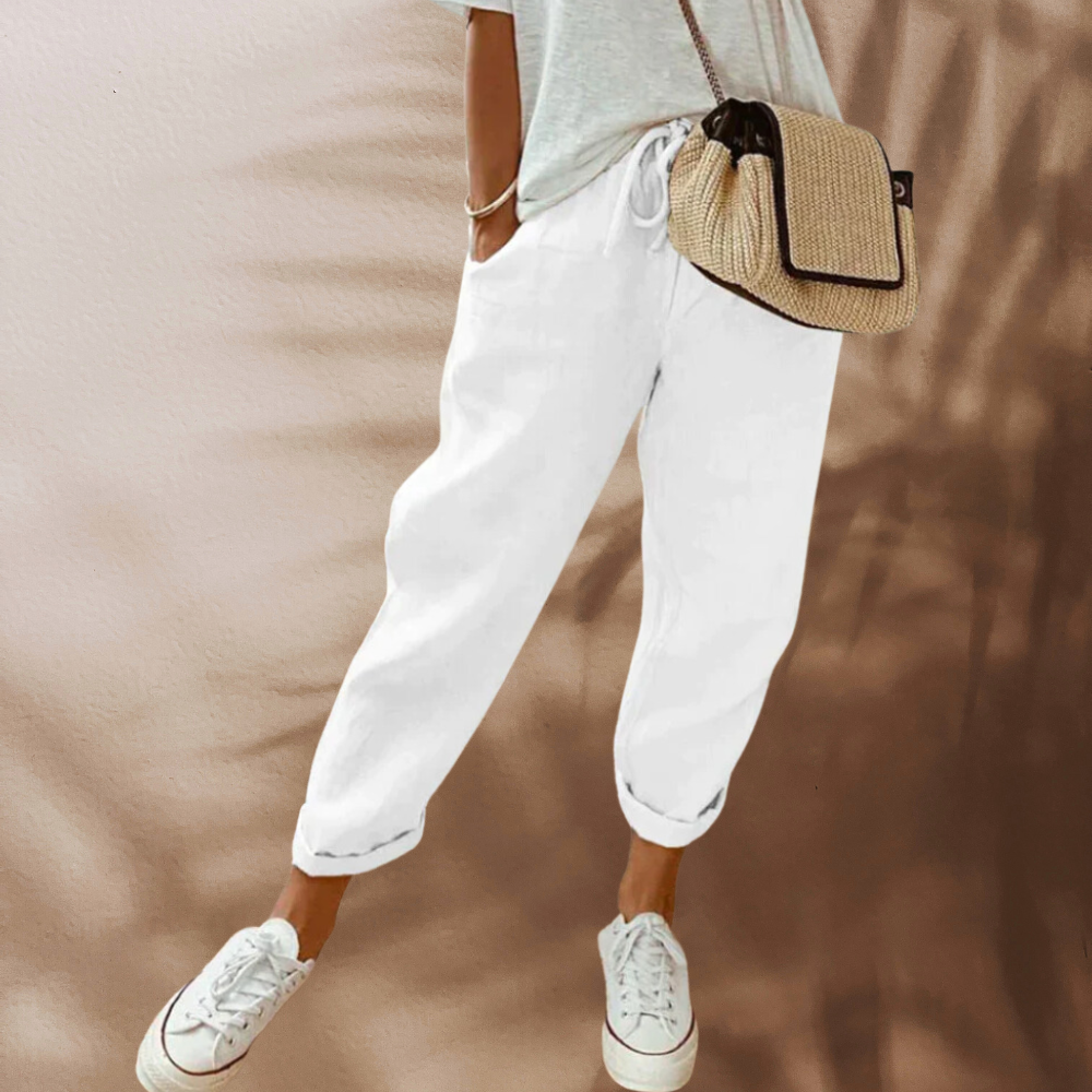 Women's Casual Summer Trousers – Stylish & Comfortable