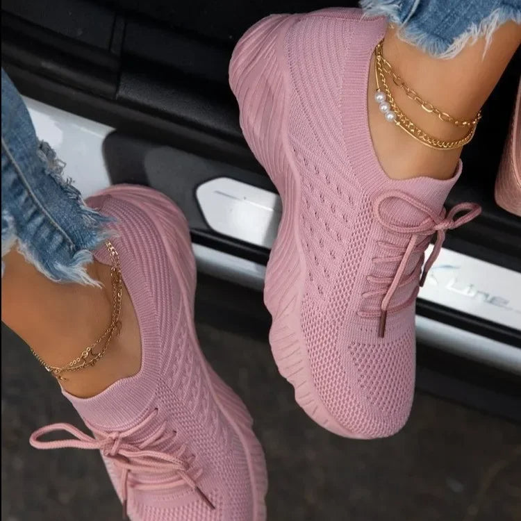 Women's Lightweight Breathable Sneakers with Everyday Comfort and Versatility