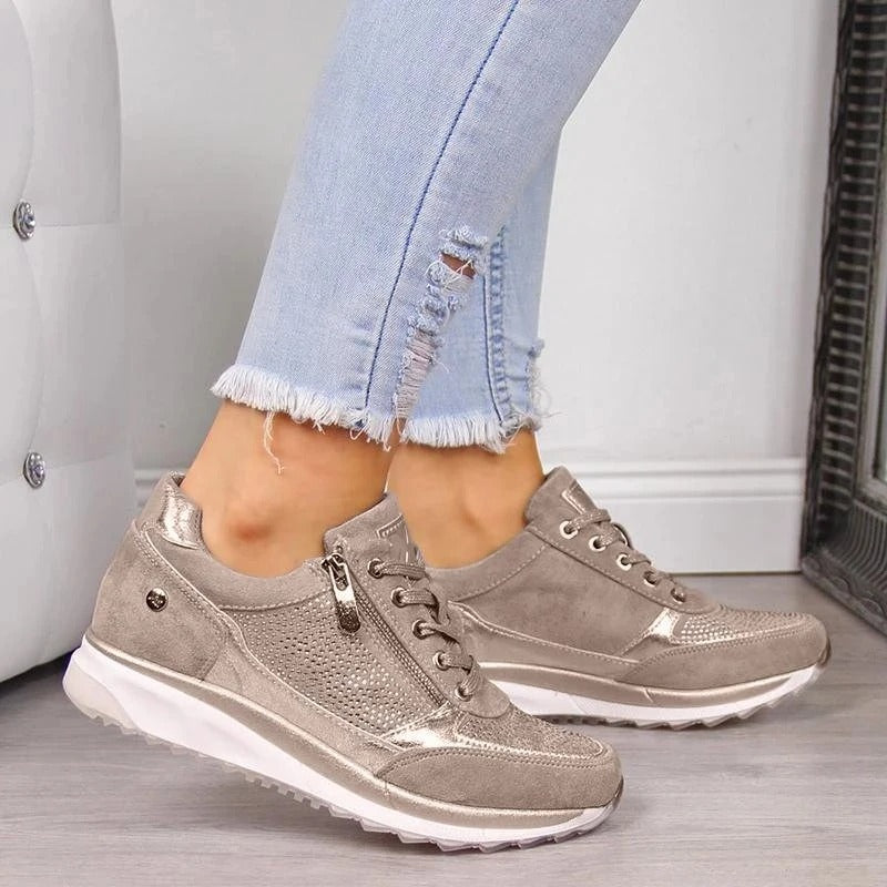Women's Orthopedic Sneakers - Comfortable Everyday Support
