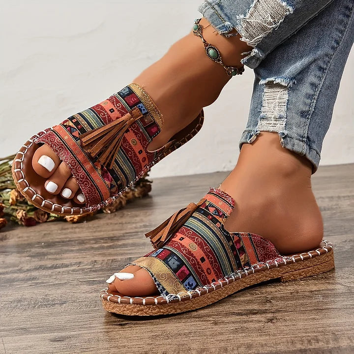 Women's Slip-On Orthopedic Sandals with Cushioned Sole