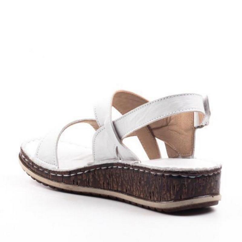 Women's Strappy Wedge Sandals for Summer