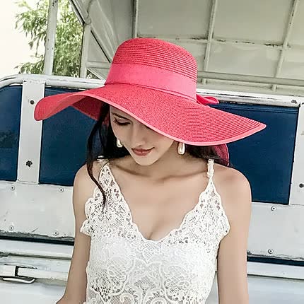 Women's Sun Hat - Elegant Summer Hat with Optimal Sun Protection