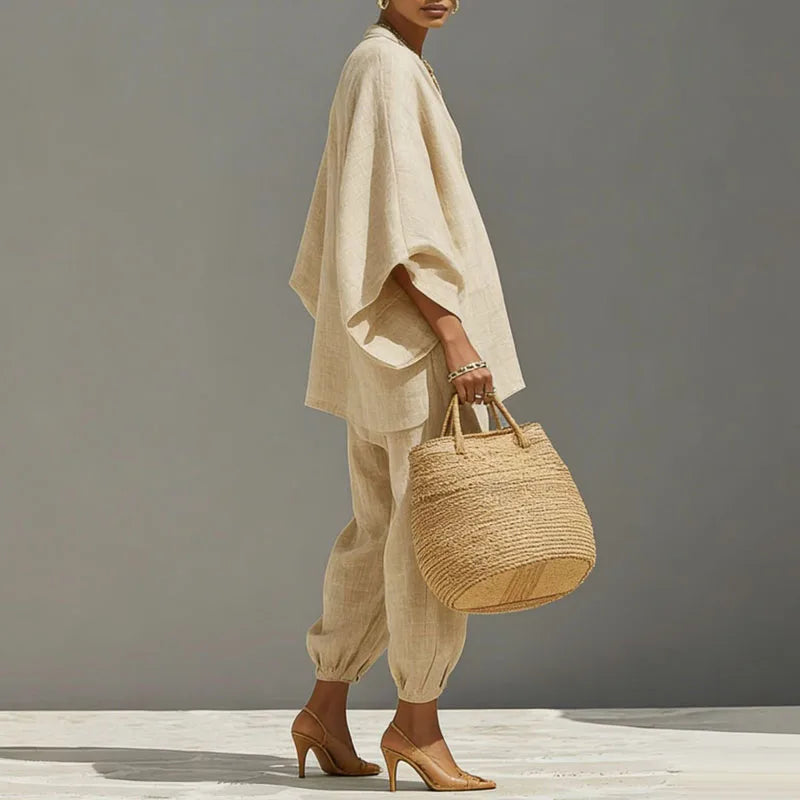 Women's Wide-Sleeve Lounge Set