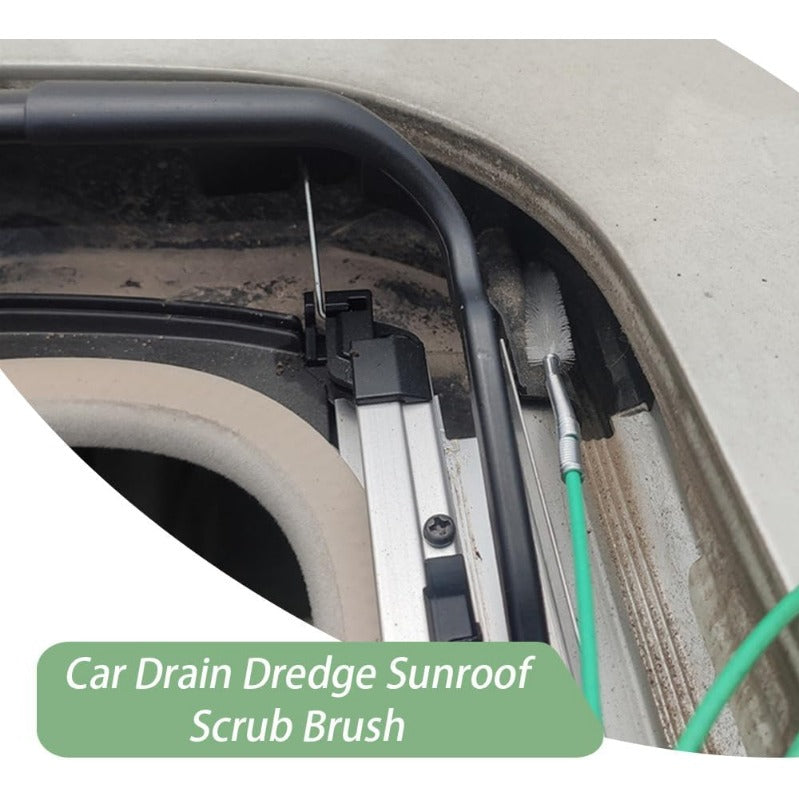 118-Inch Drain Snake Brush for Sunroof and HVAC Lines