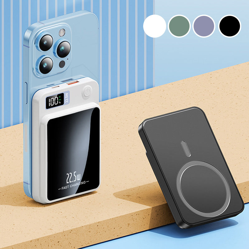 20000mAh Portable Power Bank with 22.5W Fast Charging and Wireless Charging – Slim and Portable