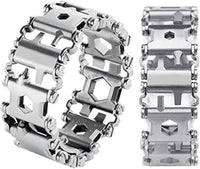 29-in-1 Stainless Steel Multi-Tool Bracelet