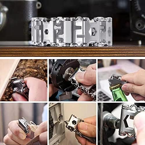 29-in-1 Stainless Steel Multi-Tool Bracelet