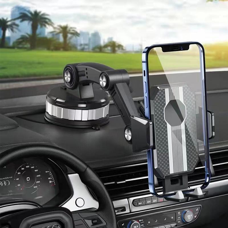360° Rotatable Suction Cup Phone Holder - Strong Grip