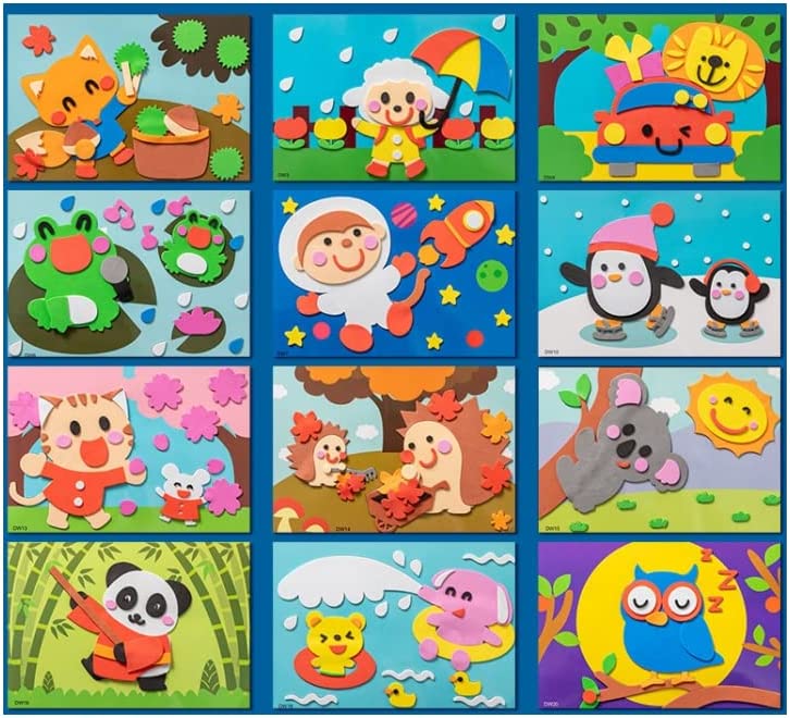 3D Foam Sticker Puzzle