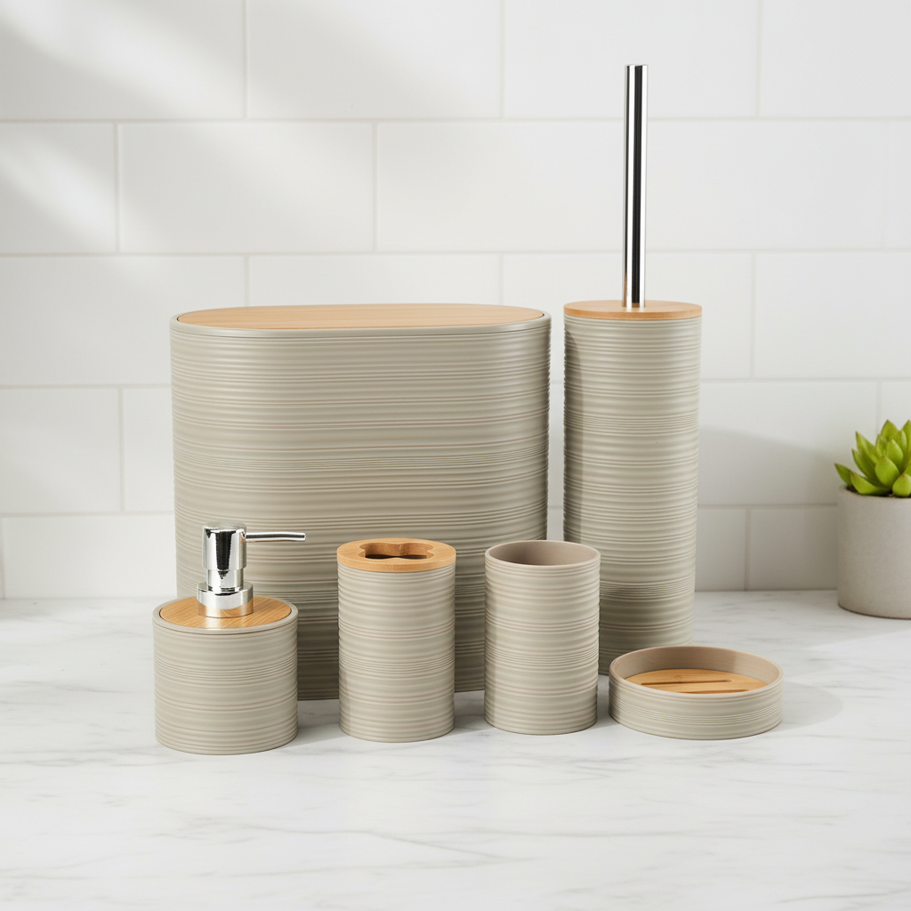 6-Piece Bathroom Accessory Set