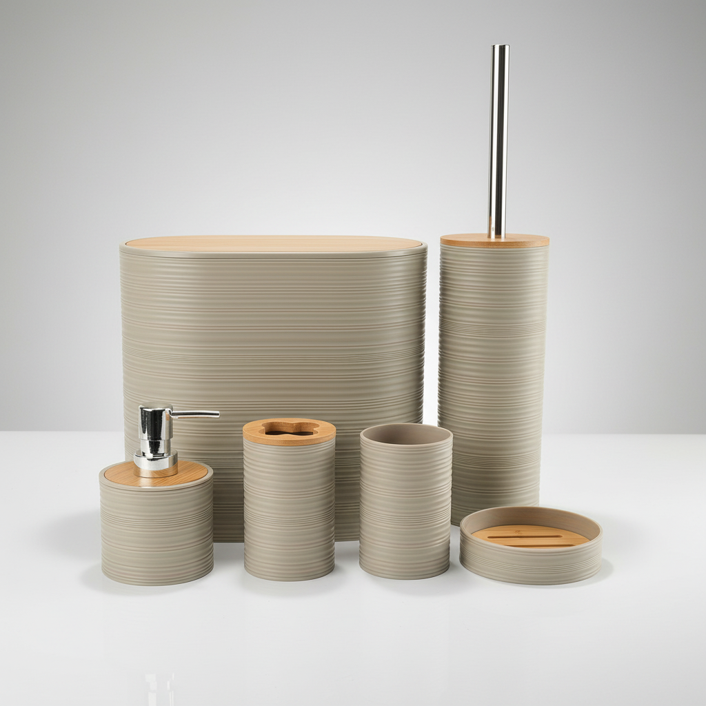 6-Piece Bathroom Accessory Set