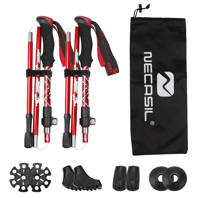 Adjustable Trekking Poles – Lightweight and Collapsible Design