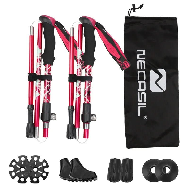 Adjustable Trekking Poles – Lightweight and Collapsible Design
