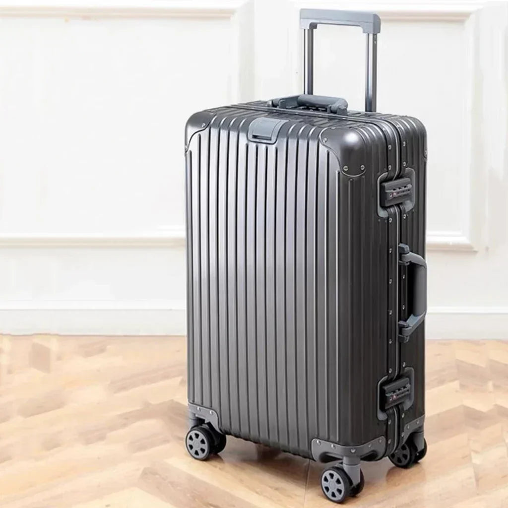 Aluminum Hardshell Suitcase | Scratch-Resistant Luggage