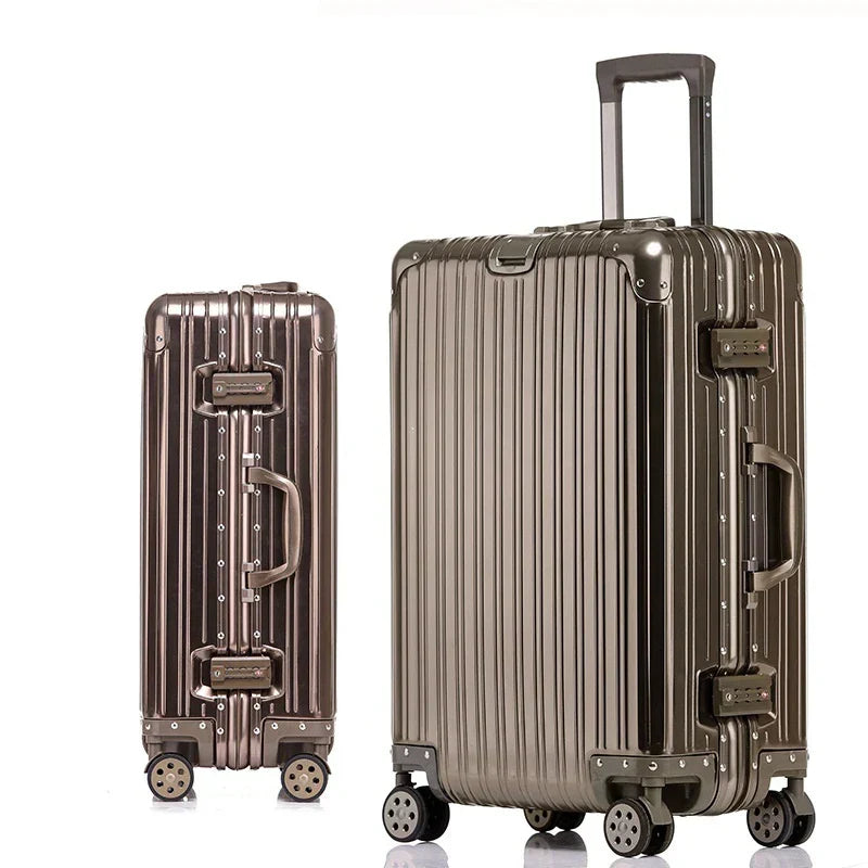 Aluminum-Magnesium Hardshell Suitcase