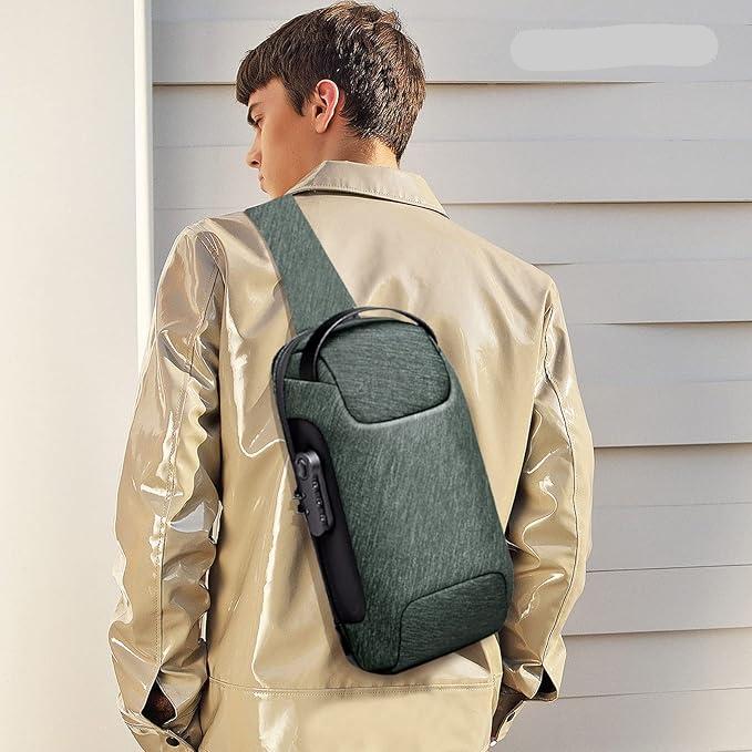 Anti-Theft Travel Crossbody Bag – Water-Resistant Secure Shoulder Bag for Men & Women