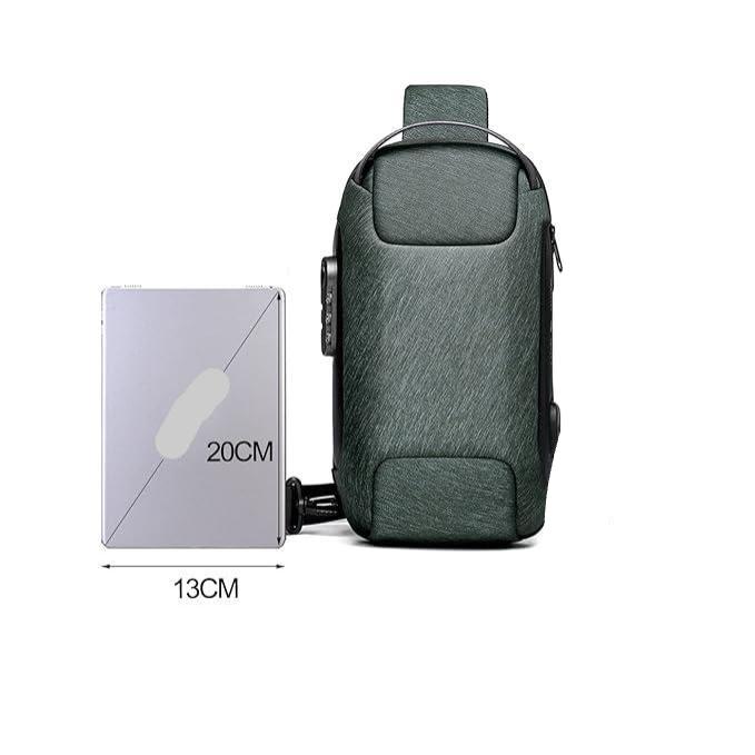 Anti-Theft Travel Crossbody Bag – Water-Resistant Secure Shoulder Bag for Men & Women