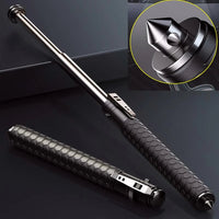 Automatic Telescoping Walking Cane with One-Button Deployment and Non-Slip Grip