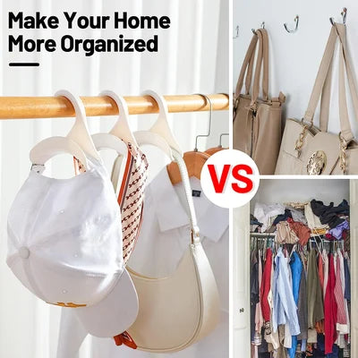 Bag Organizer with Damage-Proof Hooks