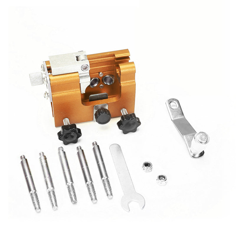 Chainsaw Chain Sharpening Jig - Aluminum Precision Tool