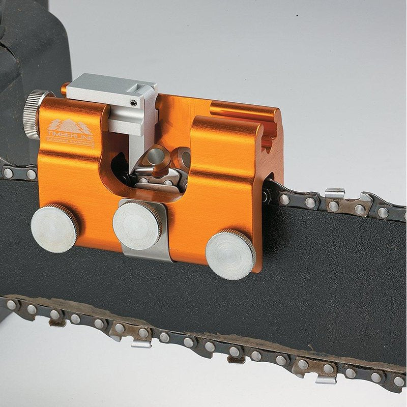Chainsaw Chain Sharpening Jig - Aluminum Precision Tool