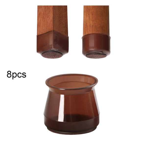 Chair Leg Floor Protectors (8 Pcs)