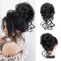 Claw Clip Hair Extension for Twisted Bun