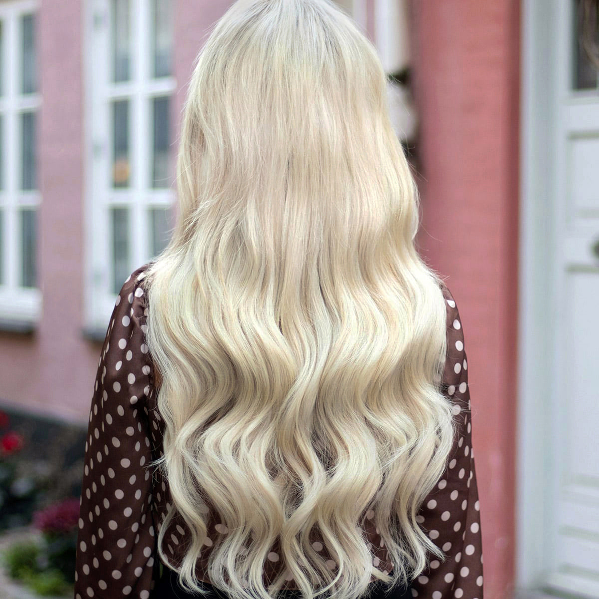 Clip-In Hair Extensions - Light Ash Blonde 60B