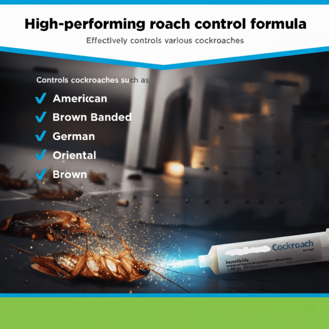 Cockroach Gel for Indoor and Outdoor Use